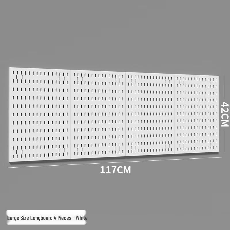 Miflame Metal Pegboard Wall Storage Display Rack