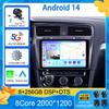 Android 14 Car Radio For Volkswagen Golf 7 2012 - 2020 Multimedia Video Player Navigation Stereo GPS No 2din 2 Din Dvd