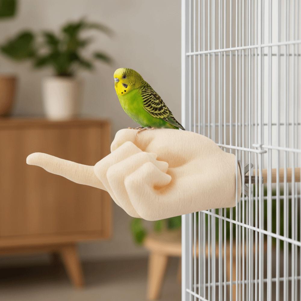 Wear Resistant Fake Hand Bird Resting Pole Parrot Standing Stick Halloween Decoration Props