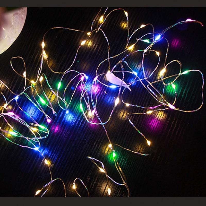 2M/5M/10M Photo Clip LED String Fairy Lights Copper Wire Lights