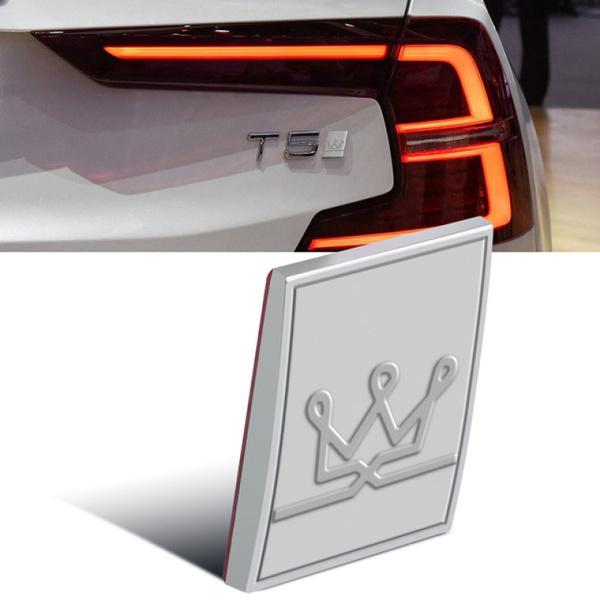 3D Metal R Design AWD Moose Test Logo Emblem Badge Decals Car Sticker for Ocean V40 V60 V90 XC60 XC90 XC40 S60 S90 S80 C30