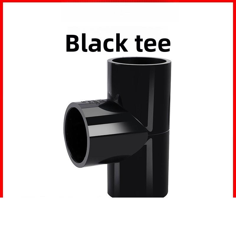 20/25/32/40мм Темно-серый UPVC Прямой 90-градусный отвод Аквариум Сад Ирригация Тройник Соединители для водяных труб Заглушка для ПВХ трубы