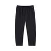 Li-Ning Simple Logo Solid Color Breathable Straight Fit Versatile Casual Pants Unisex Pants Black AYKV811-1