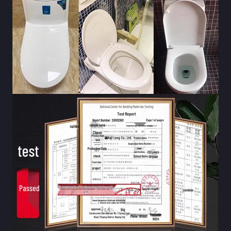 TLXT Universal Thickened Soft-Close Toilet Seat