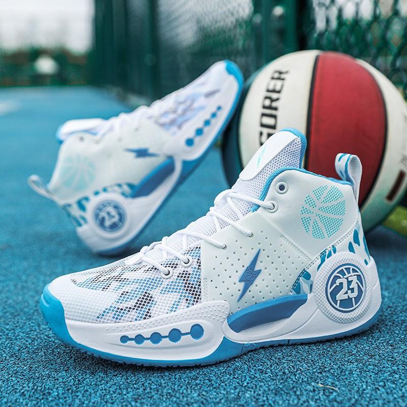 Новые летние баскетбольные кроссовки мужские нескользящие и износостойкие актуальные беговые спортивные кроссовки сетчатые дышащие качественные кроссовки