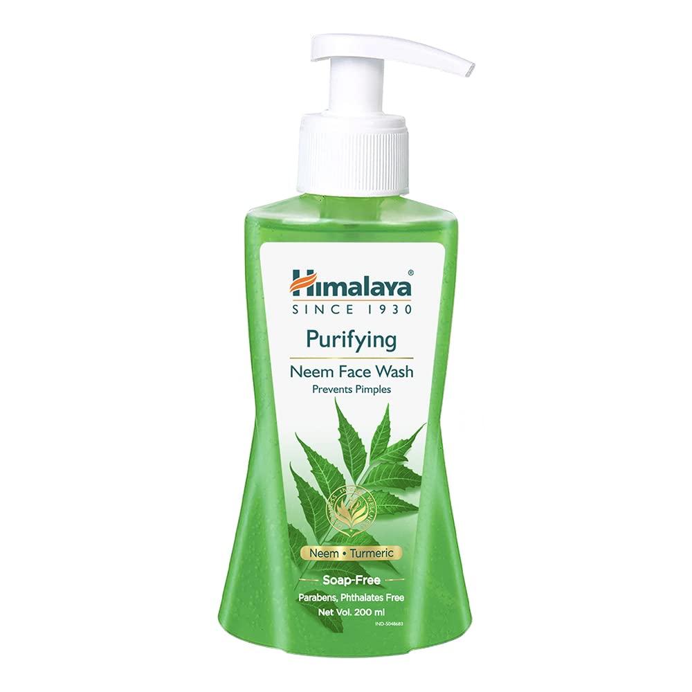 Himalaya Purifying Neem Face Wash|Clinically proven to fight against acne and pimples|Gently cleanses|100% naturally derived Neem|Works from 1st wa