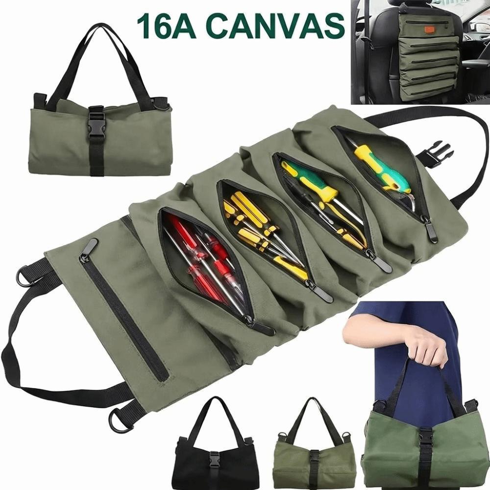 Waterproof Toolkit Storage Bag Heavy Duty Tool Pouch Tool Organizer For Electricians Repairman