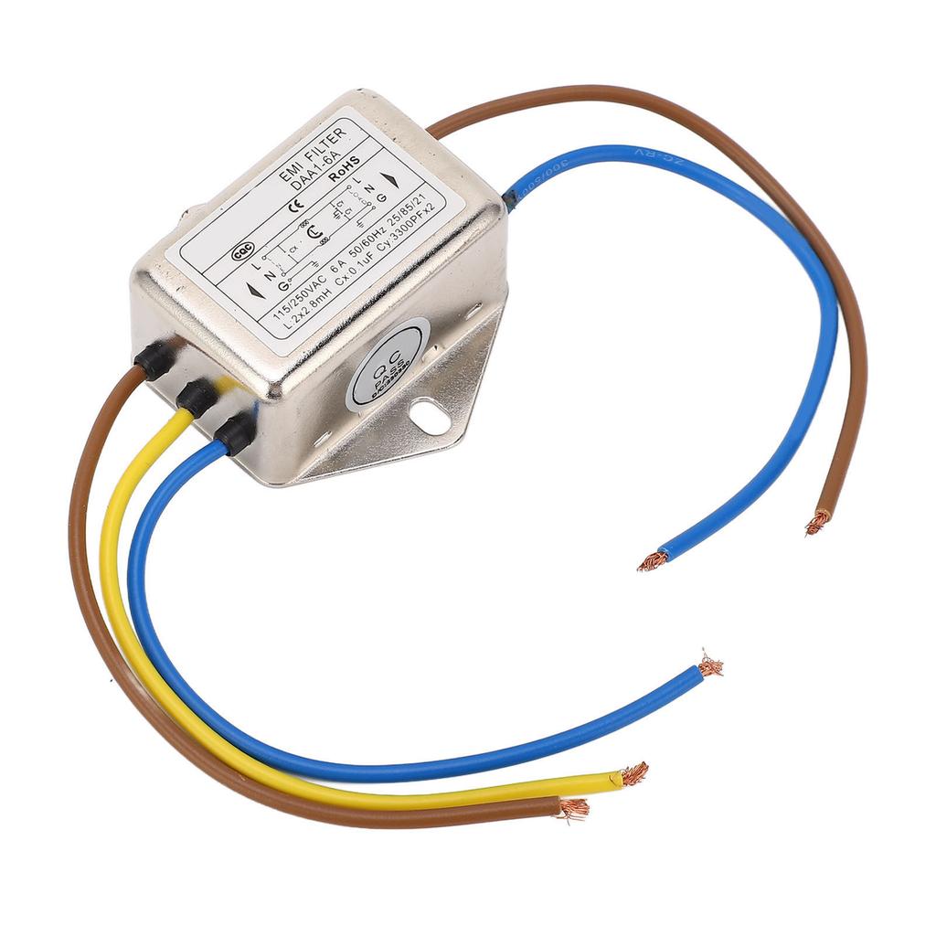 Фильтр сетевого напряжения Подавитель шумов Фильтрация помех Силовой EMI-фильтр для лазерного резака