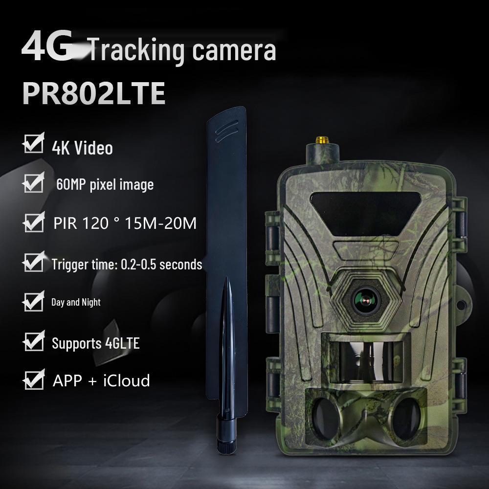 New 4G 4K 60MP Infrared Wildlife Camera with Night Vision - Model PR802LTE