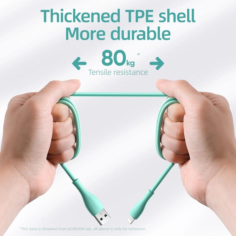 Usb - Lightning Joyroom S-2030M8 3A 2M Кабель - Зеленый