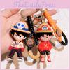 2024 One Piece Keychain Stylish Luffy Hoodie Keyring For Fans And Collectors