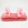 Cute Cat Ears Headbands for Women Girls Facial Spa Headband Coral Fleece Cosmetic Makeup Hairbands Washing Face Headwrap Skincare Hair Accessories