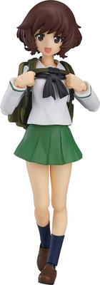 Figma Girls Panzer Movie Юкари Акияма Униформа окрашенная подвижная фигурка и вер. Немасштабируемый АБС и ПВХ