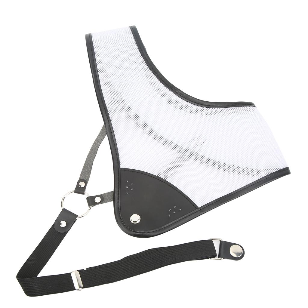 Защитная нагрудная защита для стрельбы из лука, профессиональная защита груди для соревнований по рекурсивному композитному луку, белая, размер S