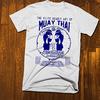 Muay Thai T-shirt Thai Boxing Sak Yant Fight Tattoo Thai Boxer Martial Arts Tee