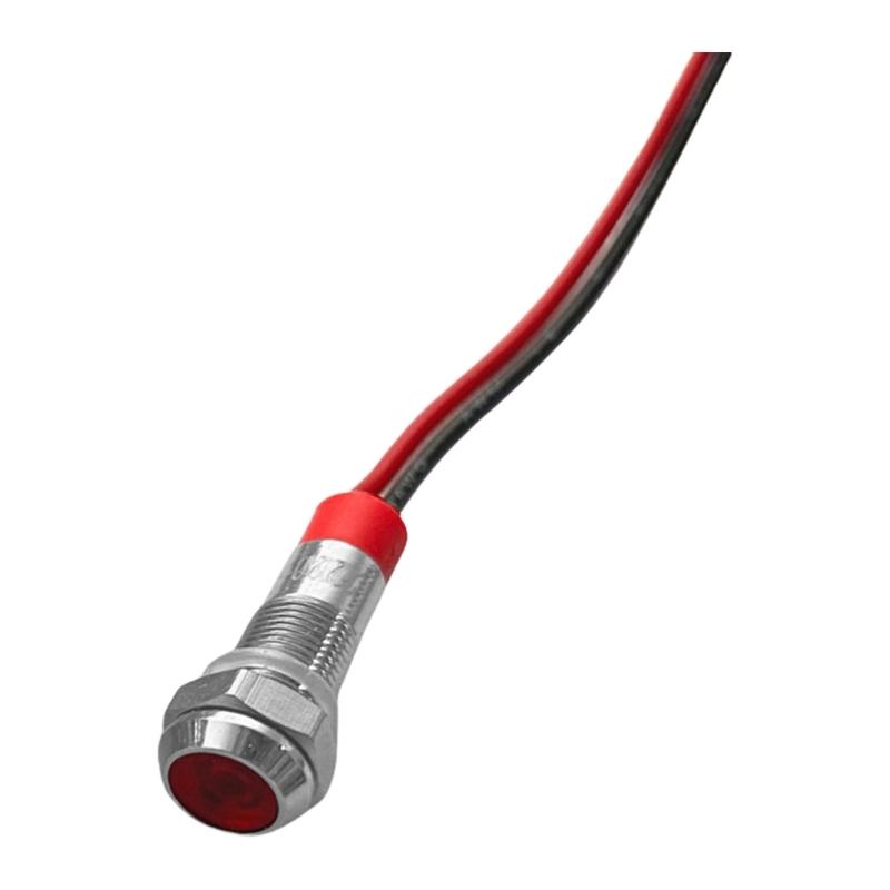 Сигнальные огни высокой видимости Металлические сигнальные индикаторы Напряжения 220 В Для панели управления оборудованием и DIY-приложений