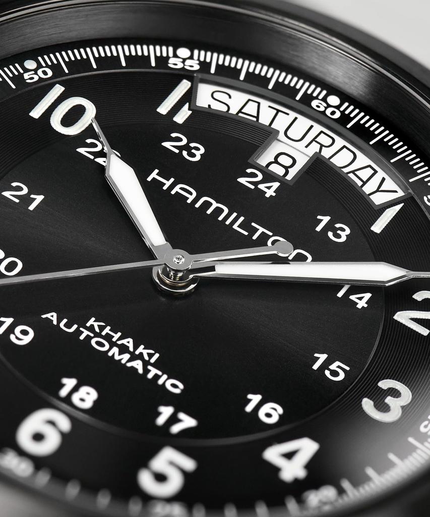 Часы HAMILTON подлинные гарантия Khaki Field King Auto Mechanical с автоматическим заводом H64465733 импортные [Hamilton] мужские [обычный продукт]