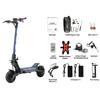 YUME HAWK Electric Scooter 10x3.15" Tubeless All-terrain Tire 1200W*2 Motor 60V 22.5Ah Battery 43mph Max Speed 43miles Max Range