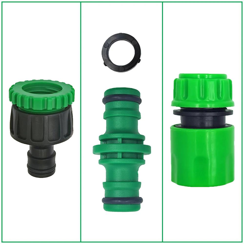 ABS Quick Connector for Garden Hose, 1/2” Double Male Hose Coupling Adapter, Extender Set for Pipe&tube