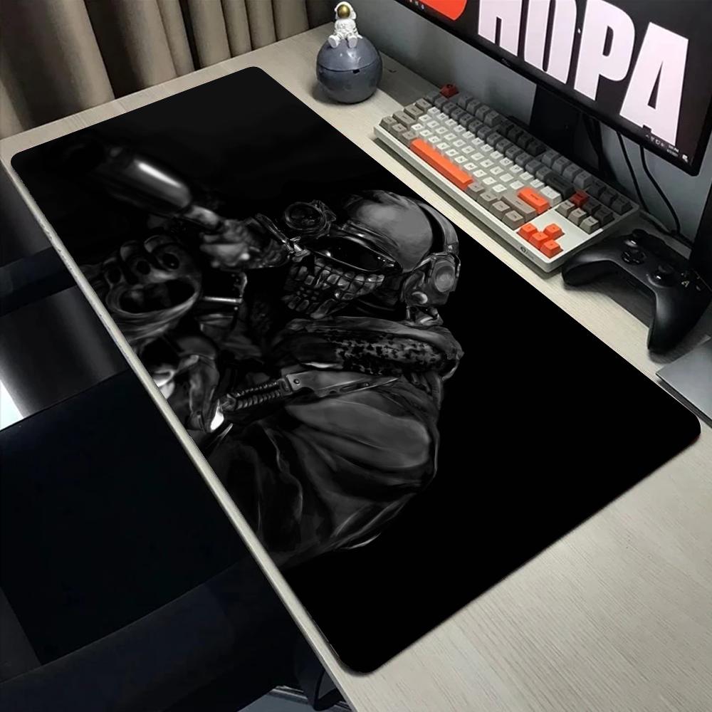 XXL Oval Tactical Gun Mouse Pad Large Office Keyboard Pads New Gamer Computer Desk Mat Rubber Anti-slip HD Gaming Mousepads