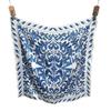 Summer thin simulated silk printing small square scarf women's neck protection decorative scarf headscarf light luxury high-end waist silk scarf