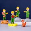 Top Quality Resin Crafts Little Prince Fox Cake Baking Eternal Flower Mini Ornaments Wholesale