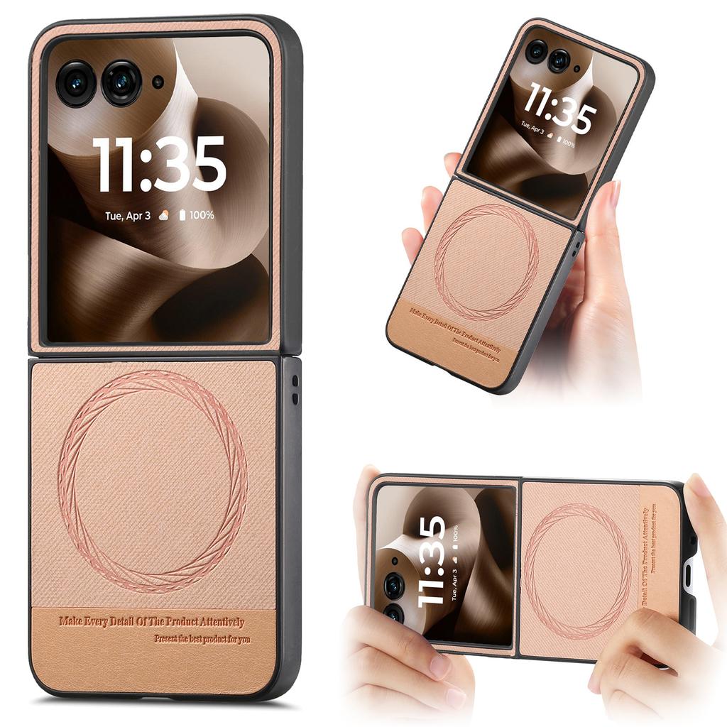 For Magsafe Leather Shockproof Magnetic Cover For Motorola Razr Ultra 2025 Razr + 2024 Razr 60 50 Ultra Wireless Charging Matte Cover