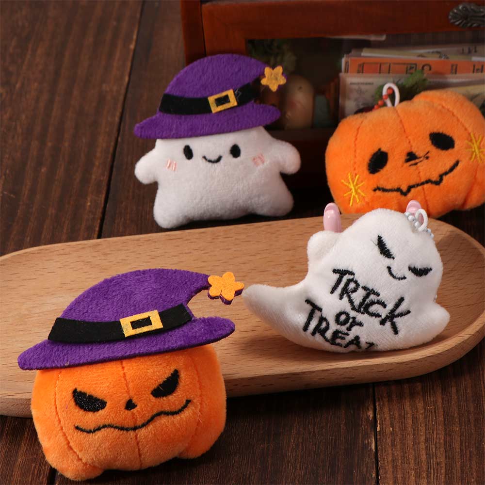 Funny Cartoon Plush Pendant Kawaii Bag Charm Handbag Charm Furry Bag Pendant Halloween Party