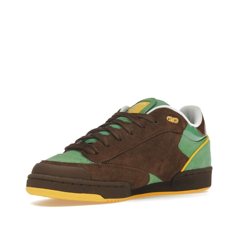 Reebok Пакет Club C Bulc Y2K — коричневые кроссовки унисекс губчато-зеленого цвета Always-Yellow 100074178
