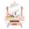 Wooden Desktop Playhouse Dresser Set Toy Simulation Makeup Toy Comb Haircut Perfume Girl Toy