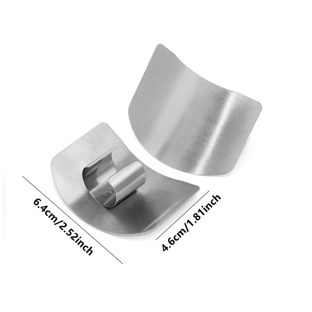 1/2 шт., многоцелевая защита пальцев из нержавеющей стали от порезов, защита рук для резки овощей, защита пальцев, защита пальцев, кухонные гаджеты