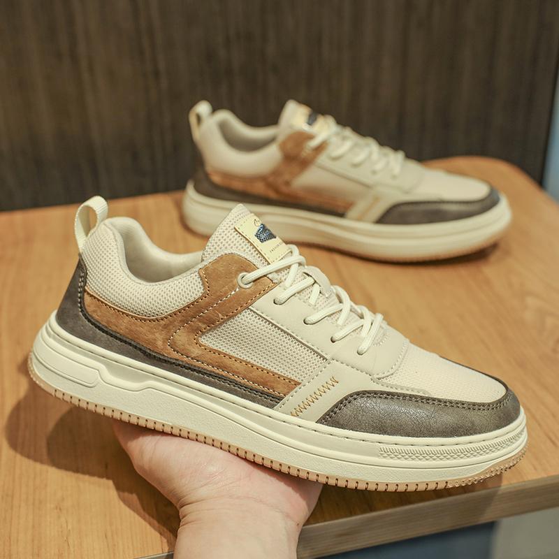 High End Brand Men's Casual Shoes Wear Resistant Thick Soled Sneakers Fashion Men's Oxford Shoe Outdoor Travel Shoes Breathable