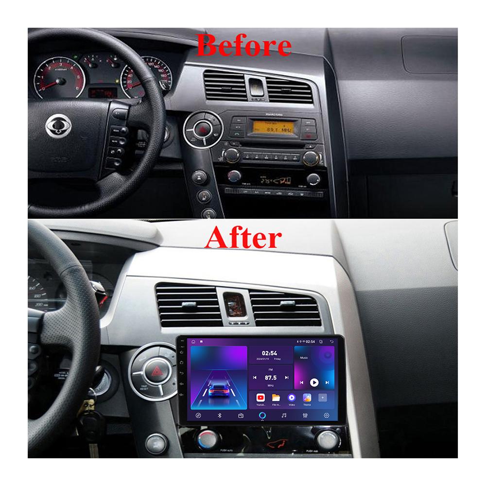 Android Car Radio For SsangYong Actyon 2005-2011 Multimedia Player Head Unit Stereo GPS Navigation BT WIFI 1+16GB