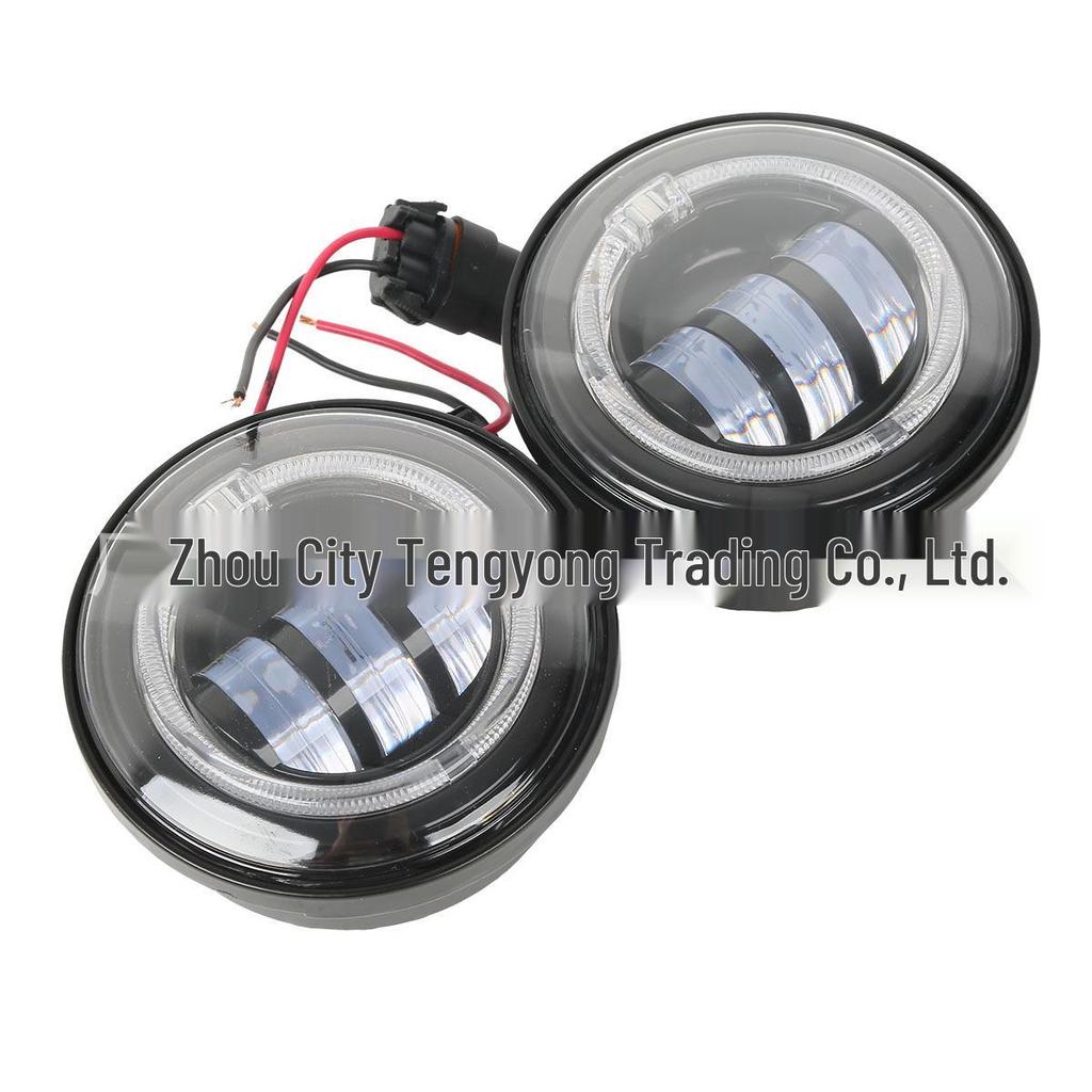 4,5-дюймовая модифицированная светодиодная противотуманная фара Harley для мотоциклов Road King/Fat Boy/Glide