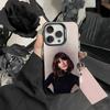 Чехол для телефона Emily B-Bader для iPhone 16,15,14,13,12,17,Pro,MAX белый Матовый Ударопрочный Чехол