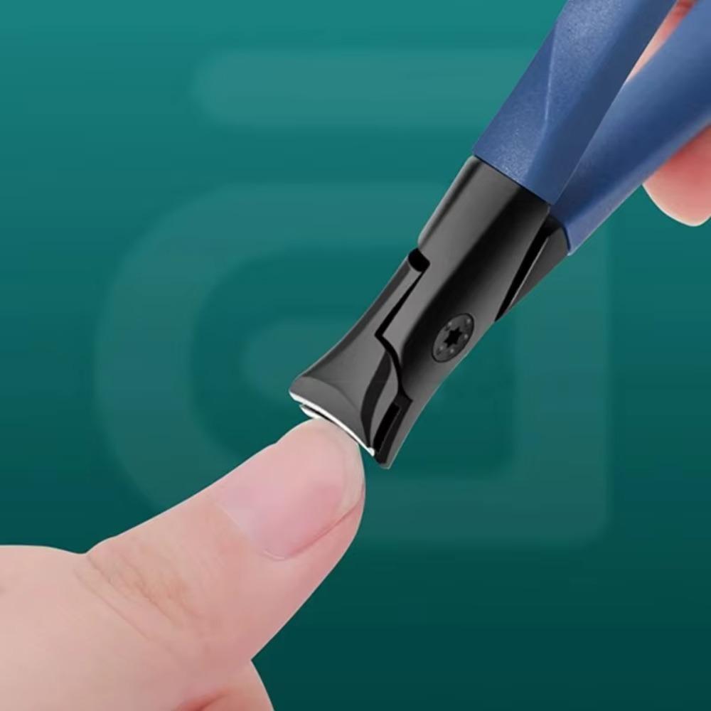 Large Thick Hard Nail Clippers Anti-splash Toenail Cutter Special Diagonal Pliers Household