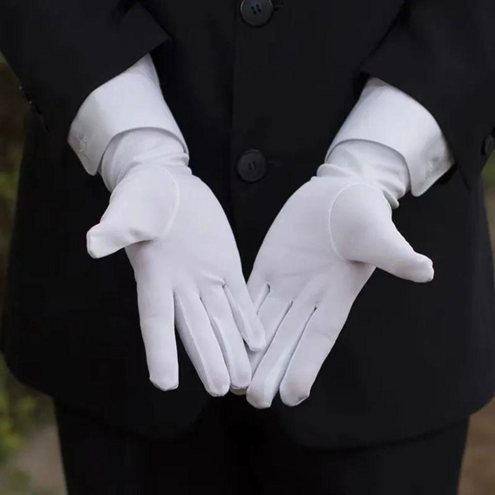 Soft Formal Cotton Gloves Hand Moisturising Driving Gloves New White Cotton Gloves