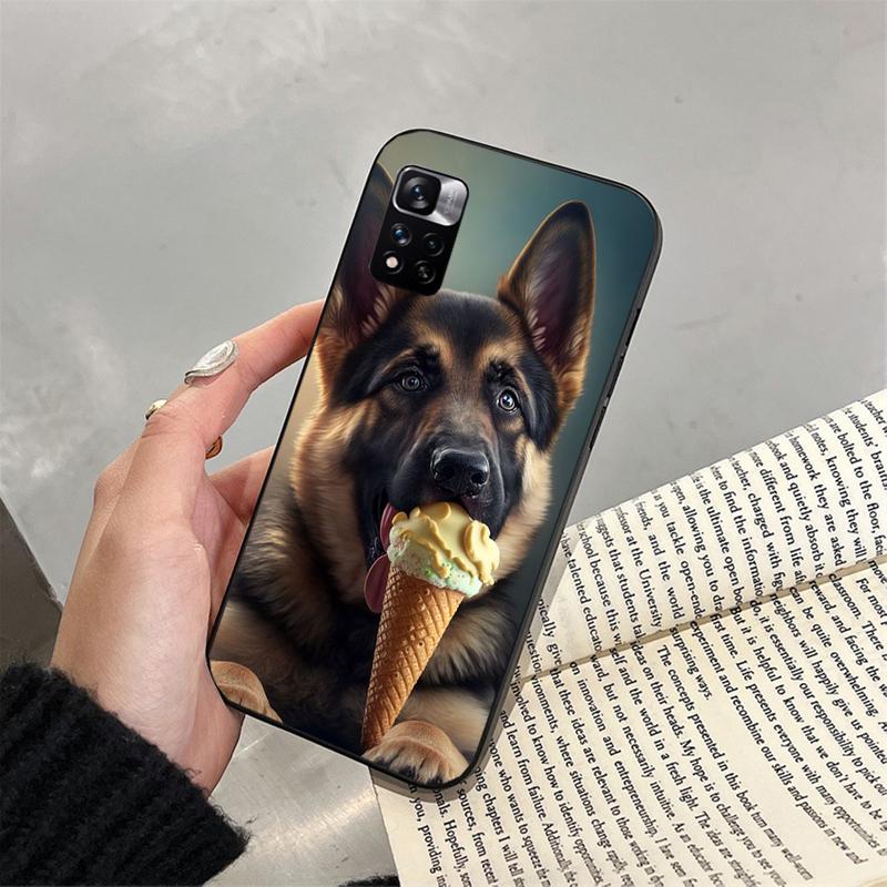 Чехол для телефона с немецкой овчаркой для iPhone Samsung Galaxy Redmi Xiaomi Oppo OnePlus Note SA 7 8 9 10 11 12 13 14 20 21 22 23 53 54 Pro Max Plus Ultra