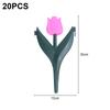 Garden Decoration Plastic Fence Landscape Edge No Dig Landscape Edging Flexible Border DIY Project Flexible Interlocking