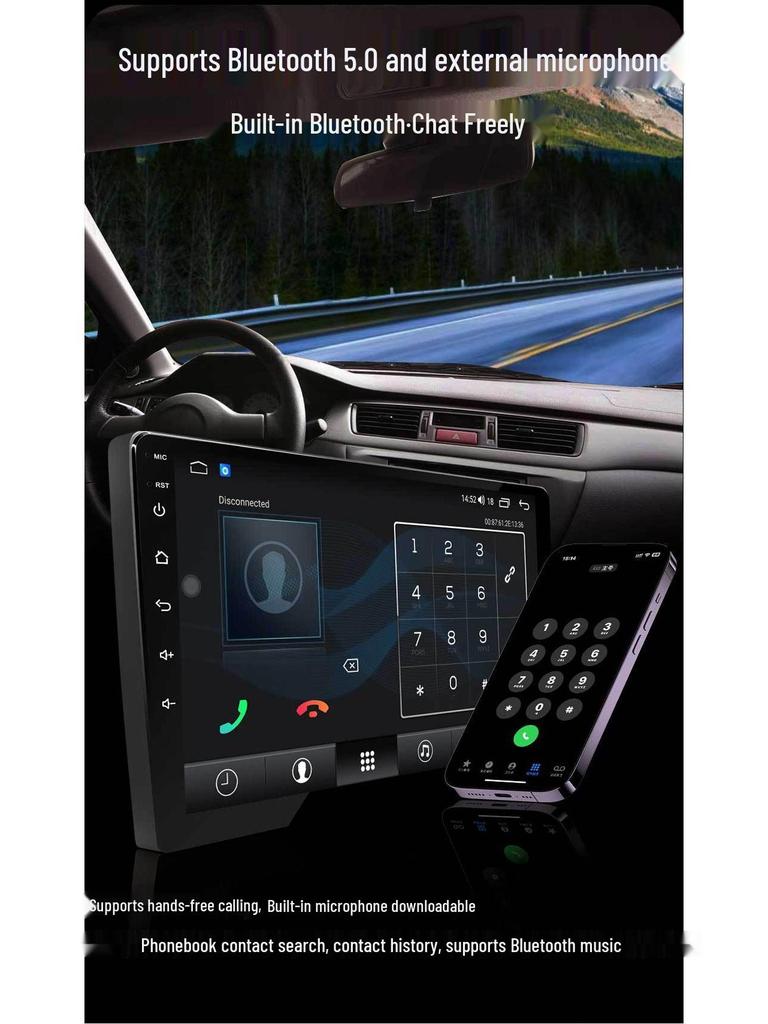 Universal 9-10 Inch Car GPS & CarPlay Navigation System