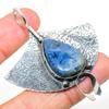 Sodalite Handmade 925 Sterling Silver Jewelry Pendant 2.48" H1k31