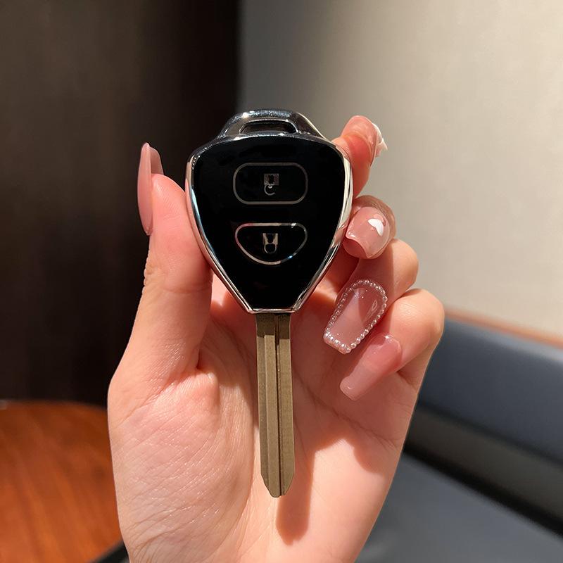 Подходит для старой модели Toyota Camry, чехол для дистанционного ключа Highlander, чехол для ключа с раздельной пряжкой, модификация, специальный чехол