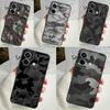 Military Army Camouflage Case For Xiaomi Redmi Note 12 11 10 9 8 13 Pro Plus 12S 11S 10S 9S 10A 9C 10C 12C 13C Cover