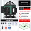 Multifunctional 16 Green Lines Laser Level 3 Degrees  Self-leveling Function Leveling Tool Omnidirectional