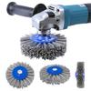 Угловая шлифмашина Щетка из проволоки Устойчивая к ржавчине Легко устанавливается Многоцелевая Сверхпрочная нейлоновая щетка Деревообрабатывающий инструмент