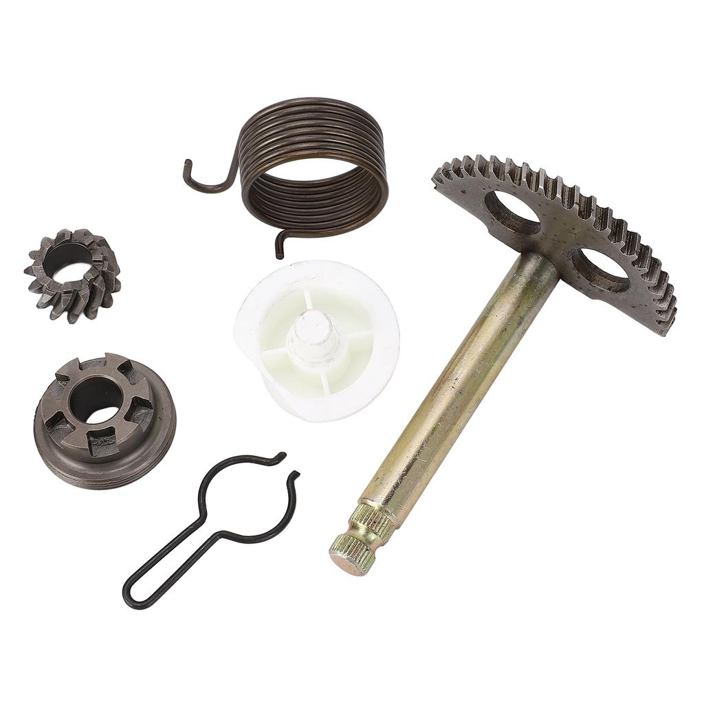 6PCS Kick Start Shaft Gear Assembly Set Metal Alloy Professional Safe Stable Performance for PW50 All Models