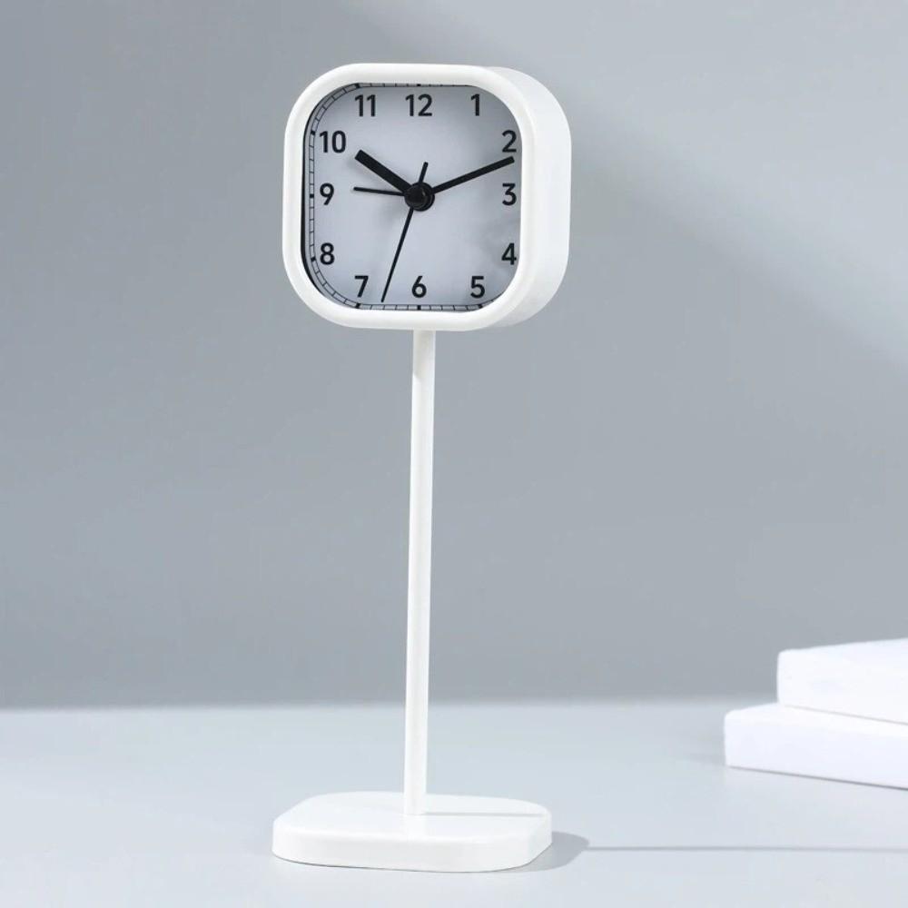 Ударопрочные Настольные Часы-Подставка Винтажные Настольные Часы Декор для Спальни Механические Часы-Таймер Прикроватные