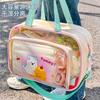 Large Capacity Travel Toiletry Bag Women Waterproof Dry Wet Separation Portable Cosmetic Organizer PVC Lightweight Cube Shape
