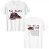 2004 Van White Red Shoes Tour Футболка – Тяжелая мужская концертная футболка