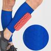 Футбольные щитки для голени для молодежи и взрослых, компрессионный рукав для голени с сотовыми накладками, спортивная защитная экипировка для футбола, бейсбола, катания на лыжах, хоккея